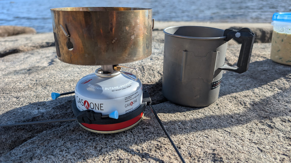 StoveBug 4oz - Ultralight Backpacking Stove Stabilizing Stand.