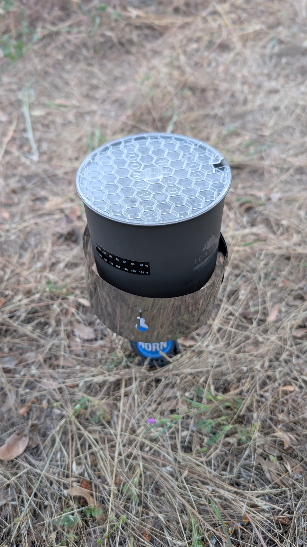 Beehive Pot Lid - Ultralight, Transparent Pot Lid for Backpacking