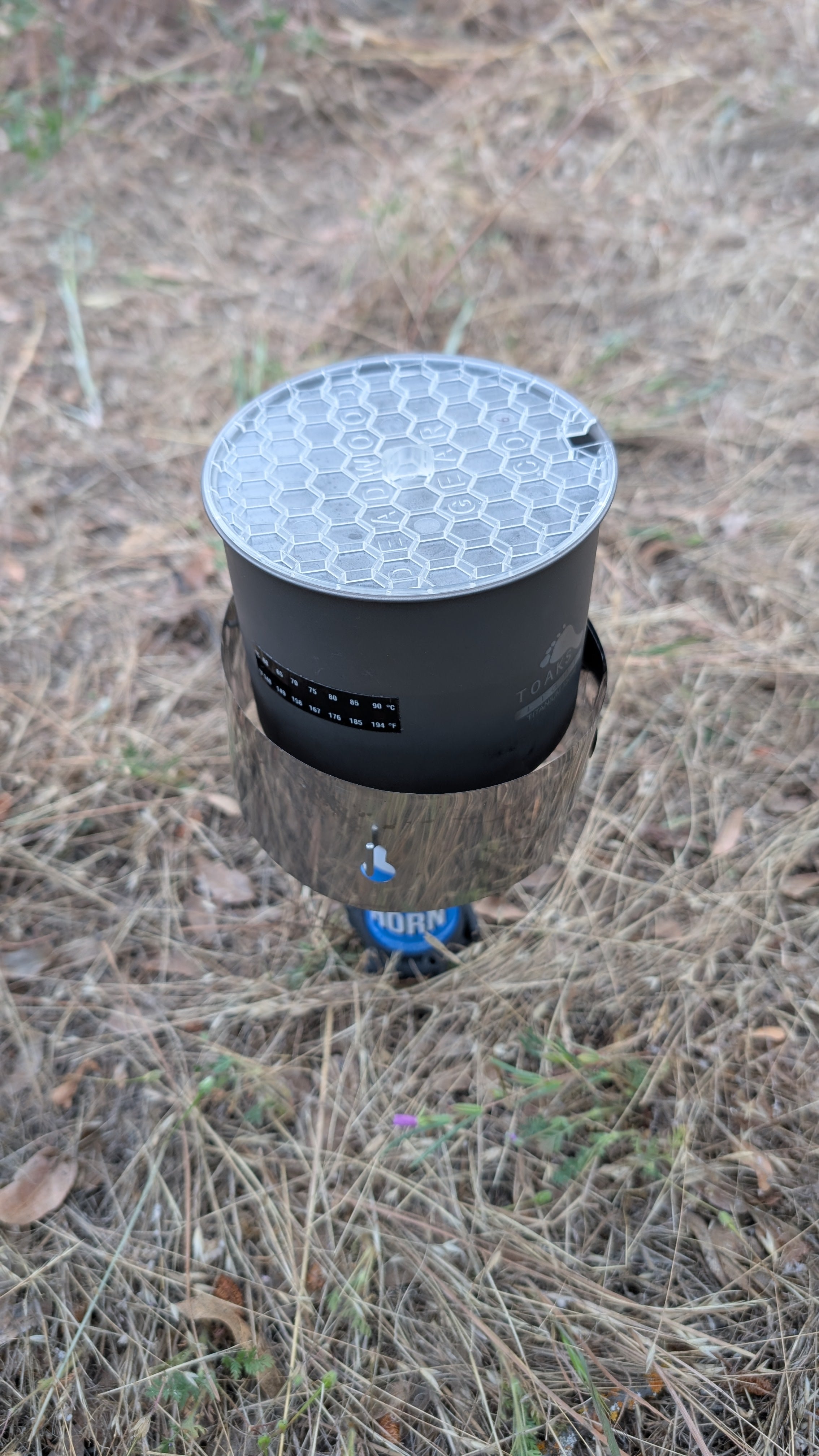 Beehive Pot Lid - Ultralight, Transparent Pot Lid for Backpacking
