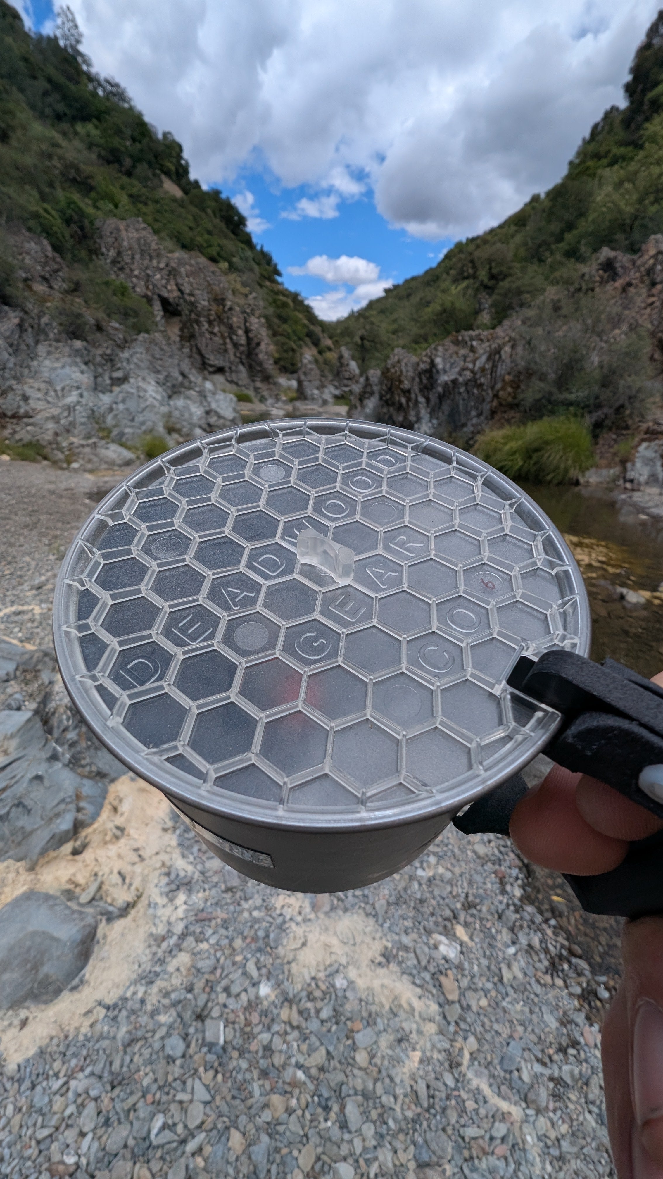 Beehive Pot Lid - Ultralight, Transparent Pot Lid for Backpacking