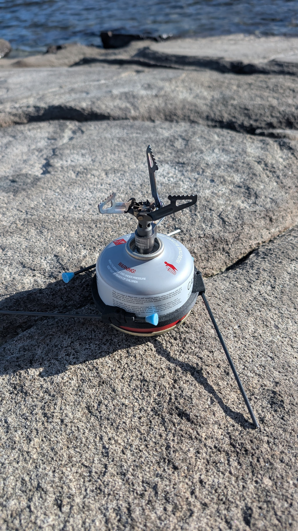 StoveBug 4oz - Ultralight Backpacking Stove Stabilizing Stand.