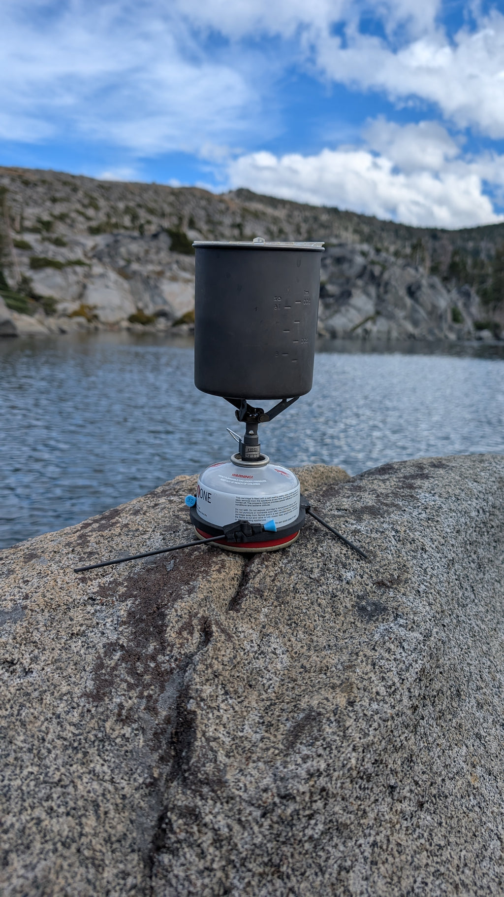 StoveBug 4oz - Ultralight Backpacking Stove Stabilizing Stand.
