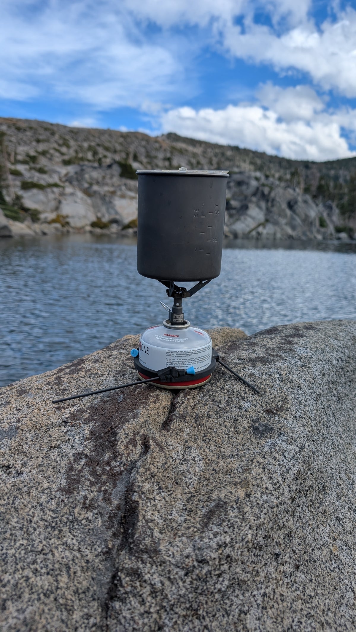 StoveBug 4oz - Ultralight Backpacking Stove Stabilizing Stand.