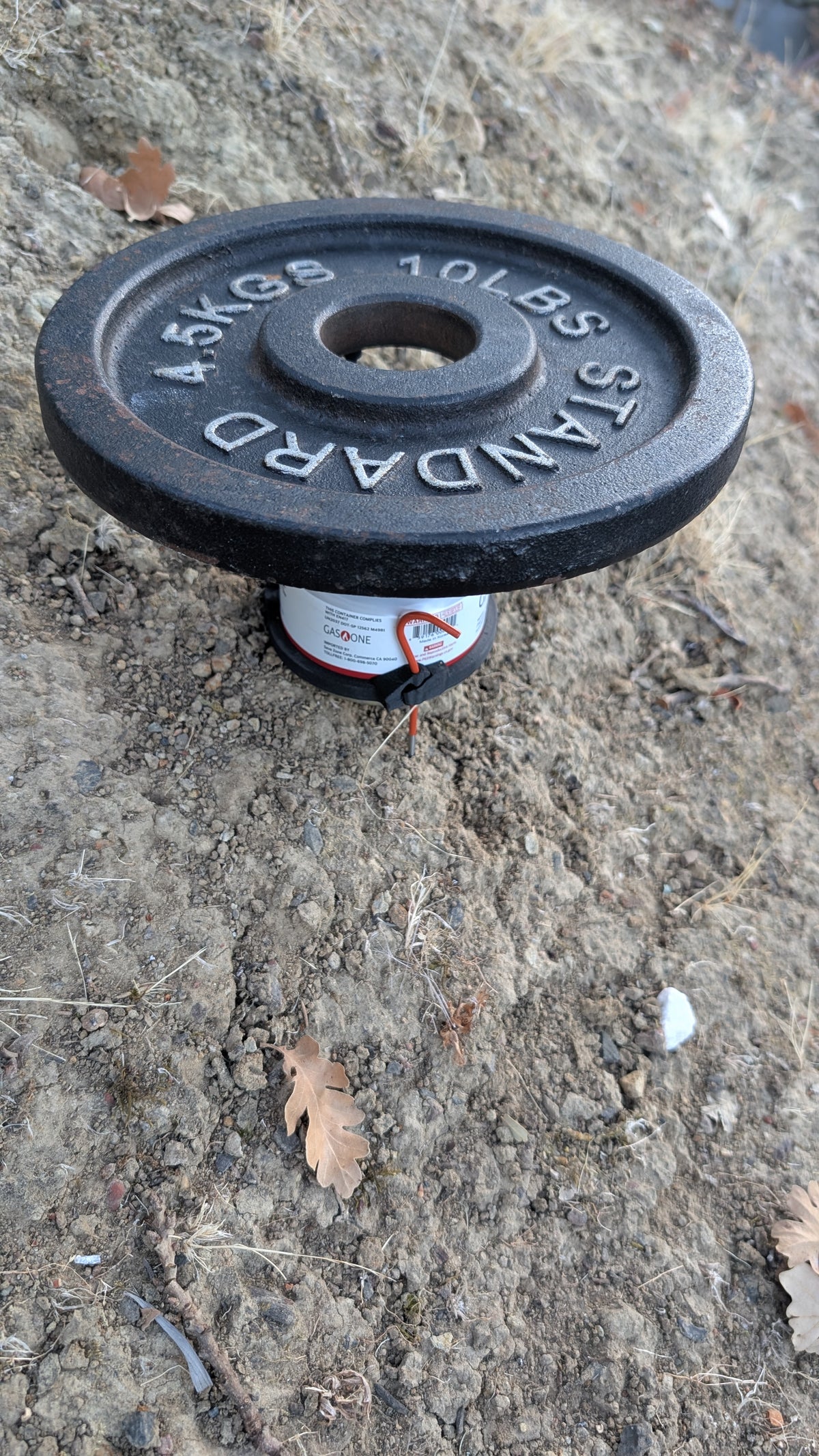 StoveBug 4oz - Ultralight Backpacking Stove Stabilizing Stand.