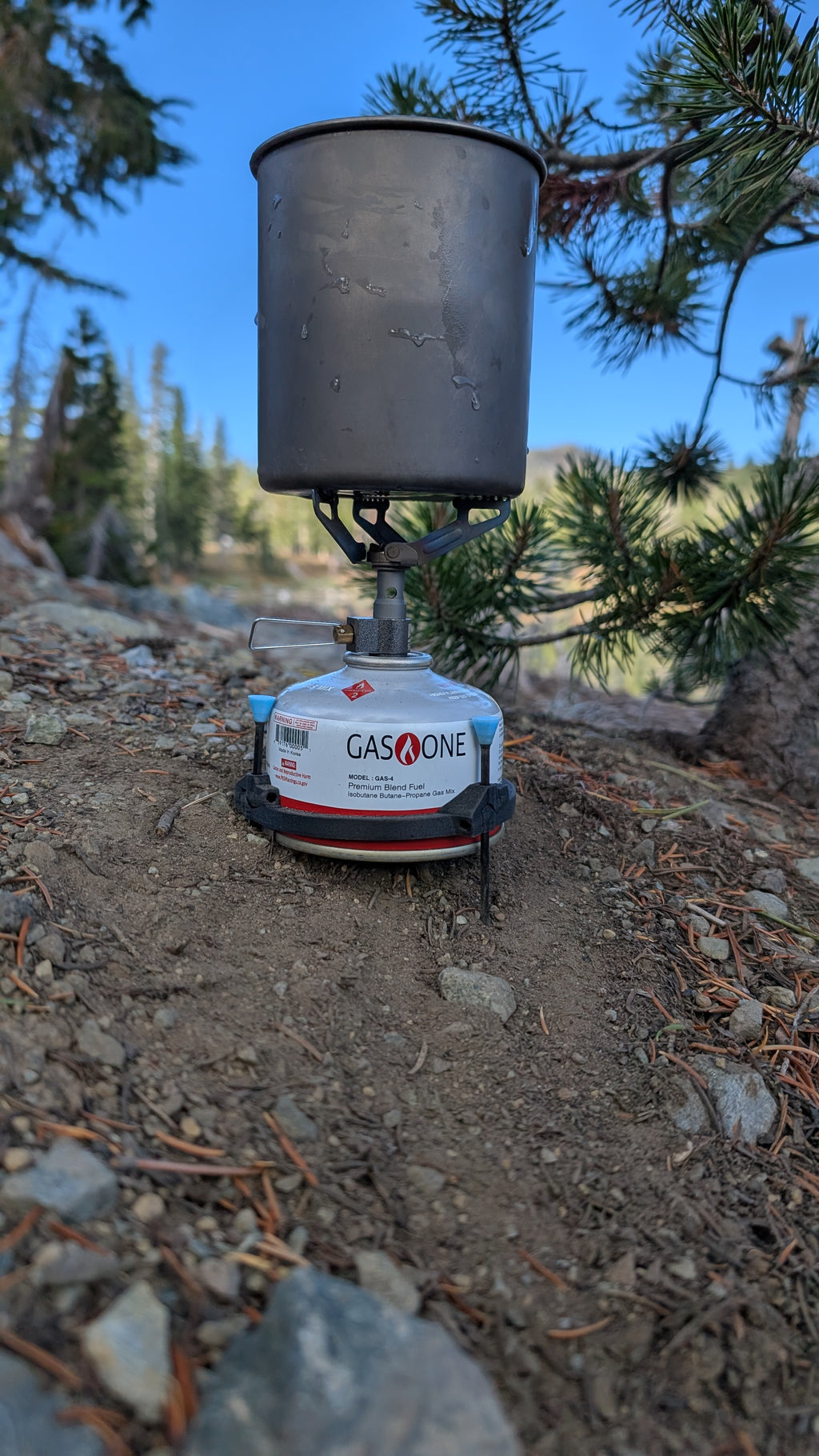 StoveBug 4oz - Ultralight Backpacking Stove Stabilizing Stand.