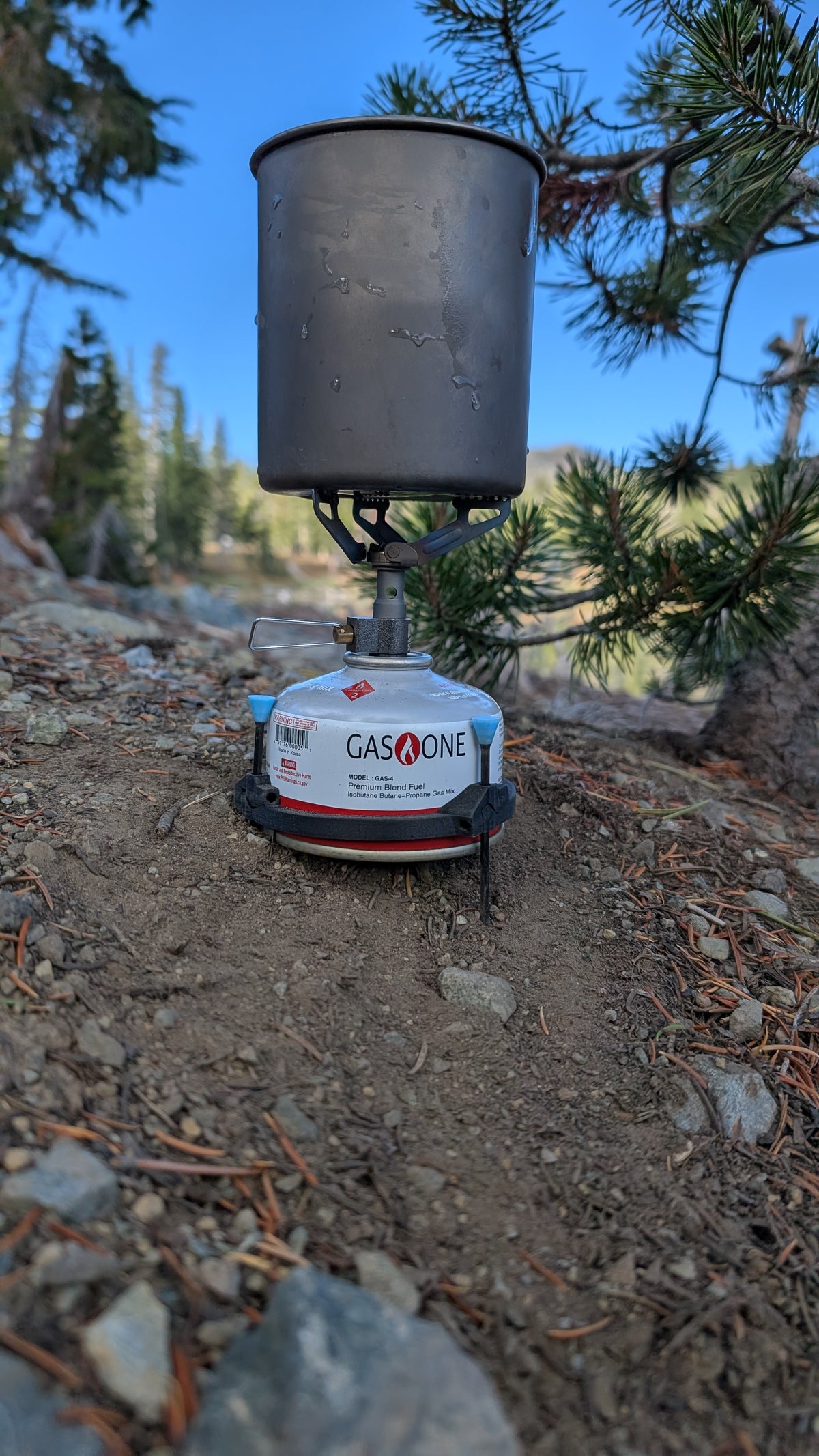 StoveBug 4oz - Ultralight Backpacking Stove Stabilizing Stand.